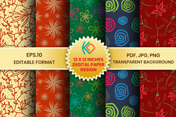 Download Seamless Patern Digital Paper Design - Digital paper design Collection