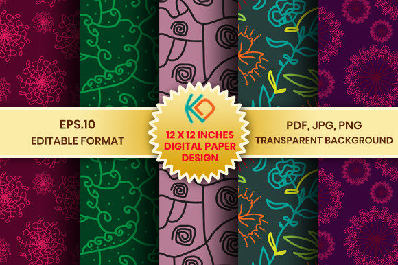 Download Seamless Pattern, Digital Paper Design - Digital paper design Collection