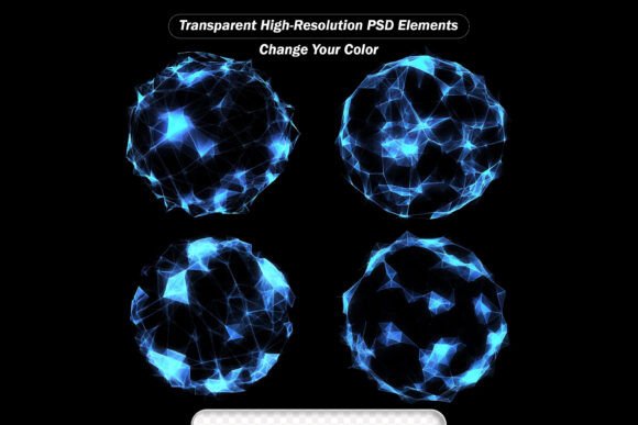 Download Blue Circular Shinning Glowing Light - Premium Resources